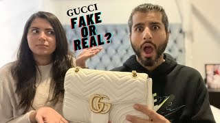 Fake vs Real Gucci | Save or Splurge? | $400 vs $4000 | How to spot a fake Gucci bag?