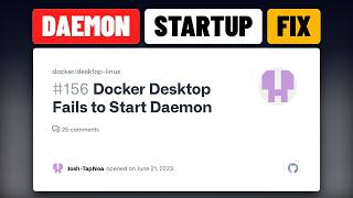 Fix Docker Daemon Failed Start Linux Windows