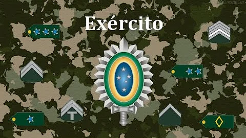 Quais as graduações do Exército?