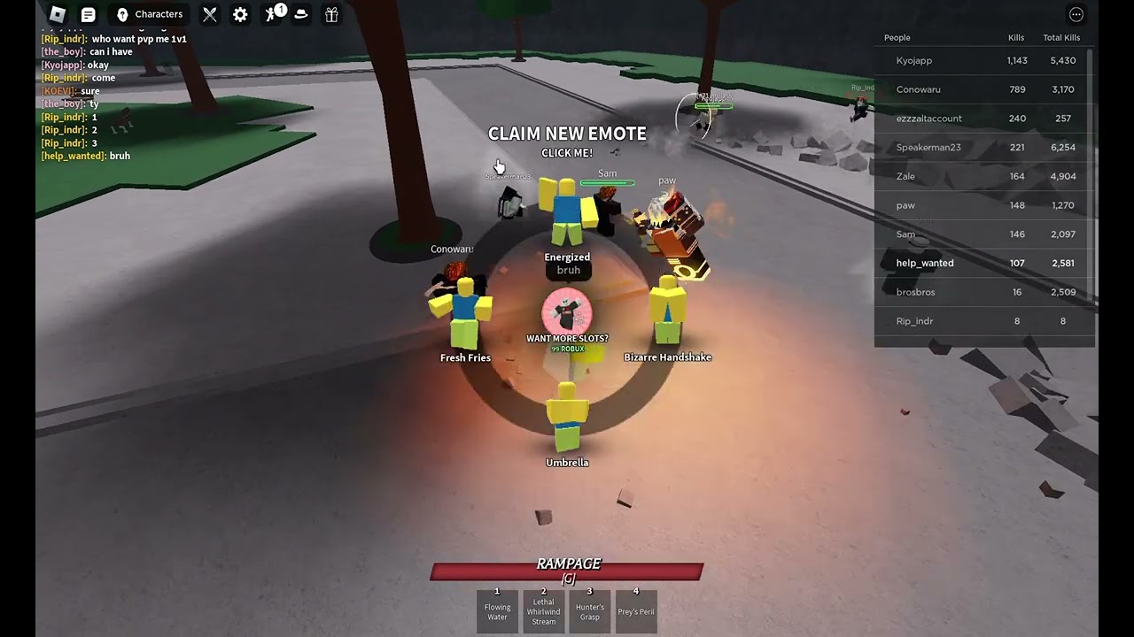 Roblox Tsb Gameplay YouTube 