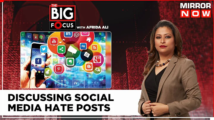 80 % Rise In Hate Speech On Social Media, Tech Companies Fail To Curb Toxicity? | The Big Focus