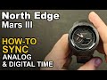 Noth Edge Mars III - Adjusting watch hands