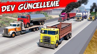 GÜNCELLEME GELDİ // YENİ ARABALAR ( TIR VE KAMYON ) HARİTA  // BeamNG.drive // UPDATE 0.31