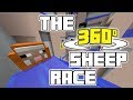 The 360° Sheep Race (VR Minecraft Marble Race)