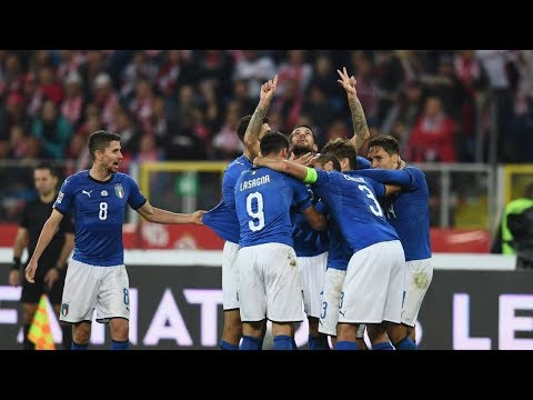 Highlights: Polonia-Italia 0-1 (14 ottobre 2018)