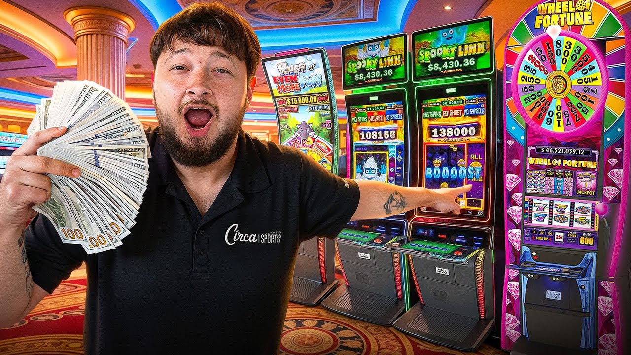 We're FIRING $5,000 Into Slot Machines At The Casino!