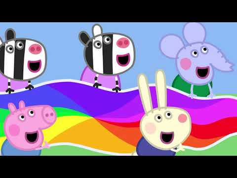 Peppa Pig | Parachute Games | Peppa Pig Official | Family Kids Cartoon