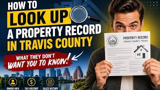 How to look up a property record in Travis County News