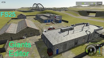 Giants Editor Tutorial | How To Add The Canned Package Factory & Watertower02 Spot | FS25  | Step 57