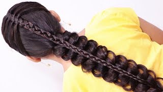 Simple and Beautiful Bridal Hairstyle || Wedding Hairstyle || Party Hairstyle || Juda Hairstyles