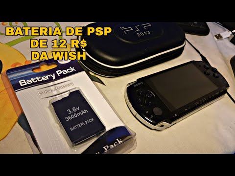Vídeo: Afinal, A Vida Da Bateria Do PSP-3000 é ótima