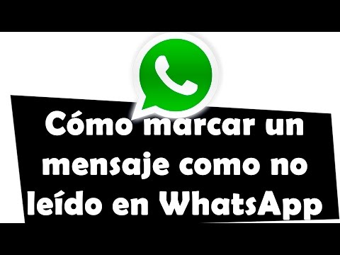 Cómo marcar un mensaje como no leído en WhatsApp hqdefault