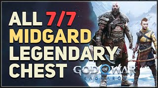 All Midgard Legendary Chest Locations God of War Ragnarok