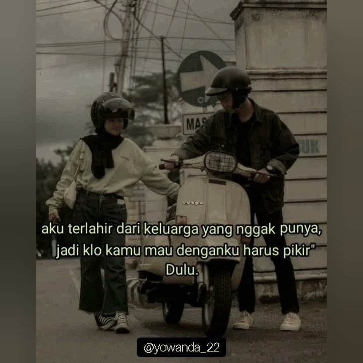 Status wa. Aku orang tak punya