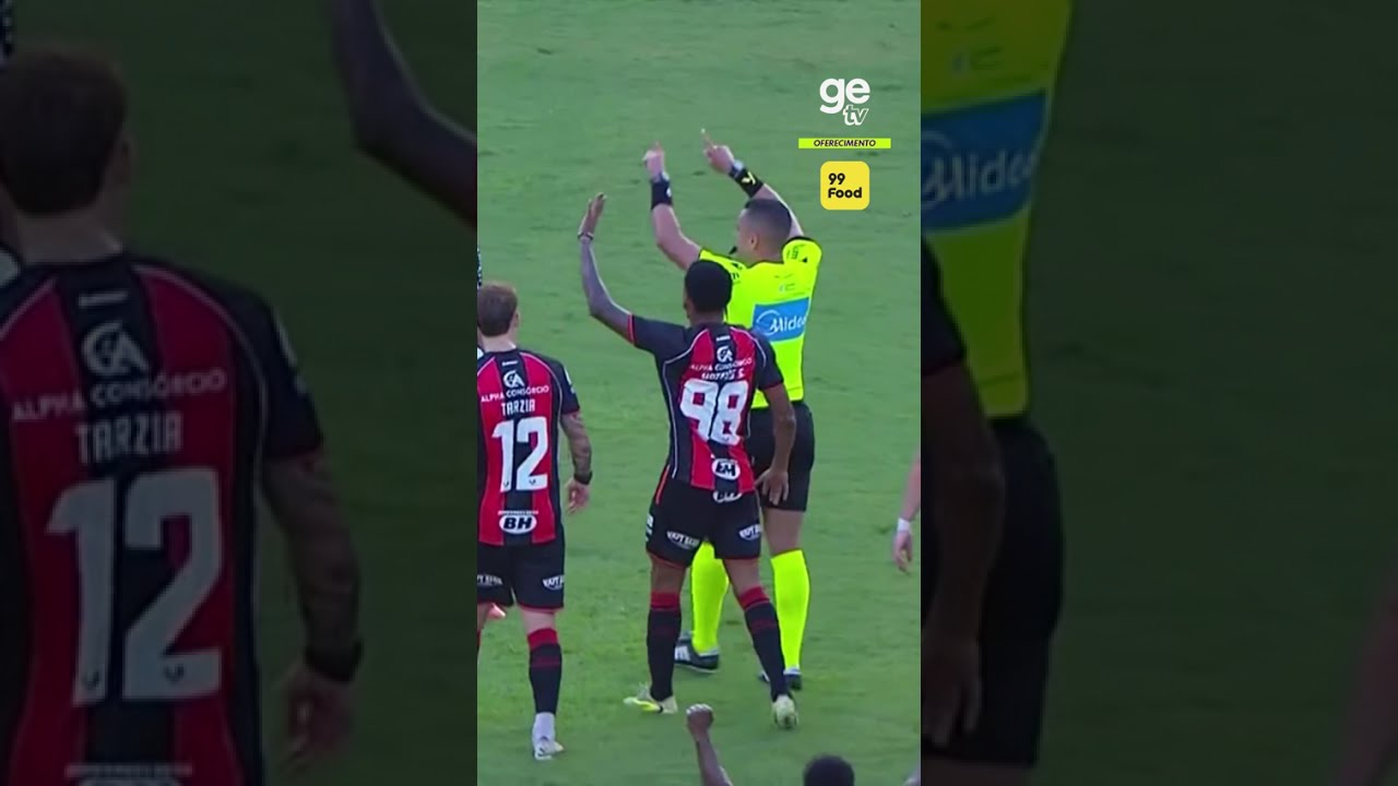 GOOOOOLLL DO ATHLETICO-PR!!! ⚽🌀 | #shorts | ge tv