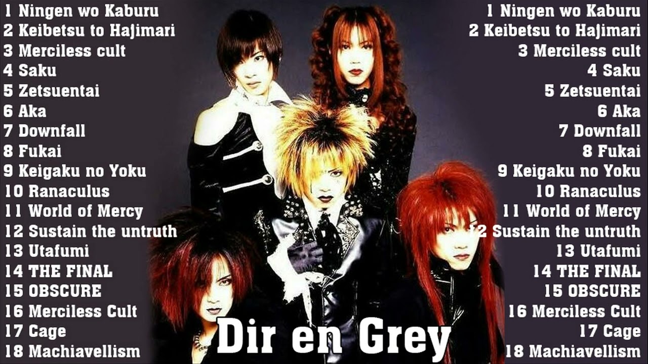 Best of Dir en Grey Songs (Full Album) - YouTube