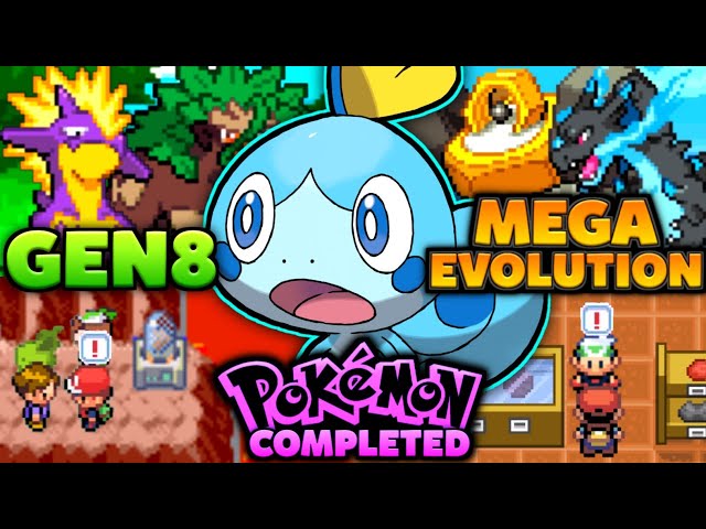 Completed New Pokemon GBA ROM HACK With Mega Evolution, Dynamax, Randomizer,  Gen 8 Pokemons & More!!