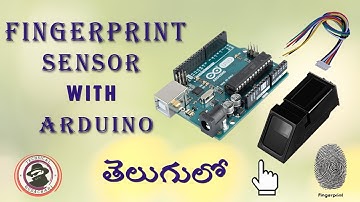Fingerprint Sensor with arduino in telugu#