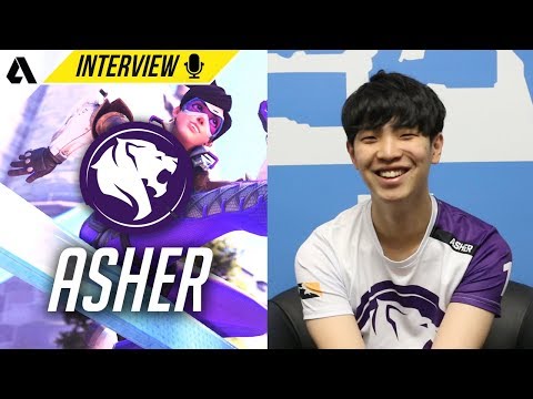 LA Gladiators Asher on Valiant Rivalry, Strategic DPS substitutions & in-game comms | OWL Interview