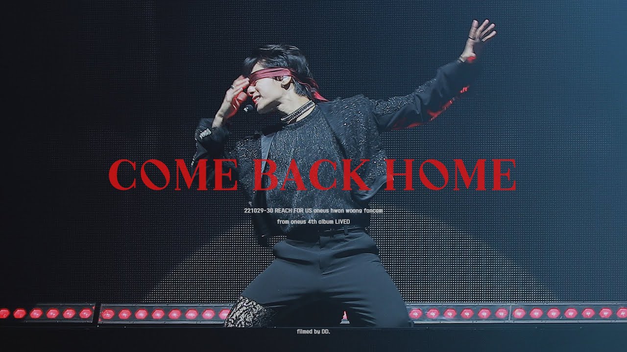 [4K] 221029-30 REACH FOR US 'COME BACK HOME' 원어스 환웅 직캠 / ONEUS HWAN WOONG focus