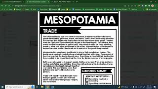 10/2 Mesopotamia and Trade