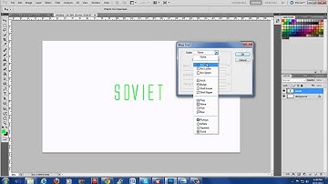 Photoshop Tutorial - How To Create Curved Text In 60 Seconds