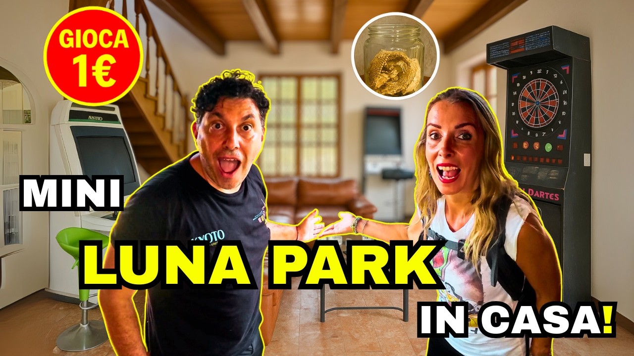 TROVIAMO UN MINI LUNA PARK NASCOSTO IN UNA CASA ABBANDONATA!