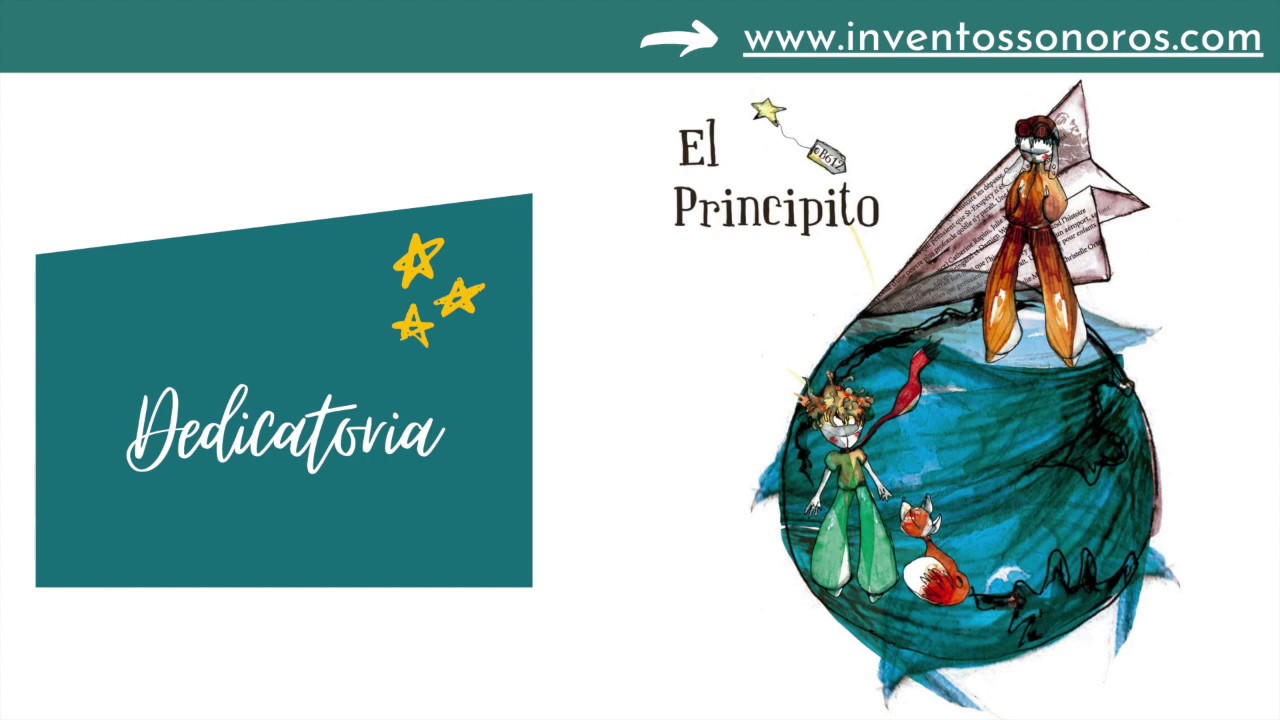 El Principito - Dedicatoria - YouTube