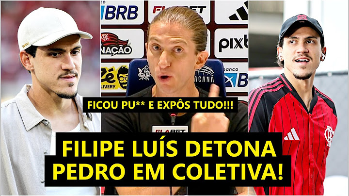 Filipe Luís DETONA Pedro: "BEIRA O RIDÍCULO o que ele FEZ! FALTA DE RESPEITO!" | COLETIVA FLAMENGO