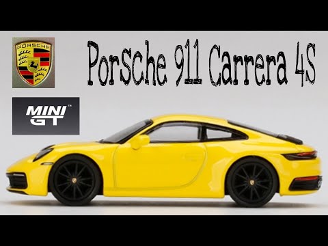 ミニカー MINI GT Porsche 911 Turbo S Racing Yello MINIGT.com – Welcome to the World of 1:64!