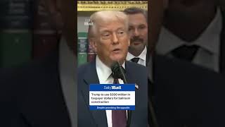 Trump to use $300 million in taxpayer money for ballroom
