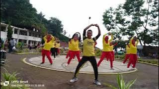 Music Aerobic Low Impact #Jaran Goyang#Pemula#Obic RaksaMuda#Mangunreja#
