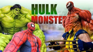 Hulk Vs Spider-man Vs Venom Vs Baby Hulk EP:90 | Hulk Fights Monsters | 3D Animated Series