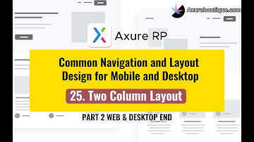 Common Navigation and Layout Design for Mobile and Desktop: 25.Two Column Layout
