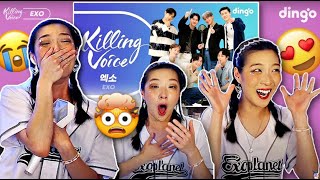 EXO KILLING VOICE REACTION! Growl, MAMA, Butterfly Girl, Cream Soda, Sing For You, The Eve, \& more!