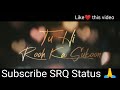 Tujh me rab dikhta hai  new version song by srq status