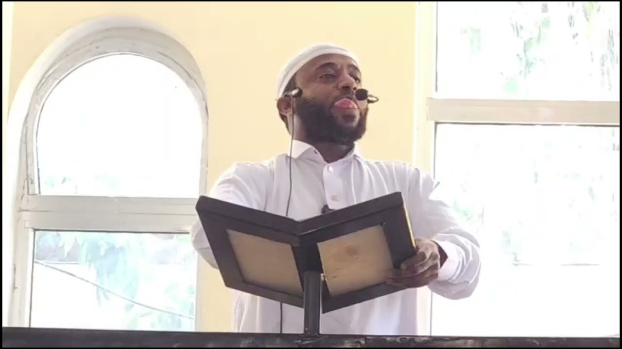 Ustaaz Riyadh Abdallaah kuxba jumm Arra tana gorsa Qalbi nama jisu erga bareedu tana caqsaa 