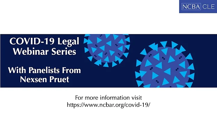 COVID-19 Legal Webinar Series with Panelists from ...