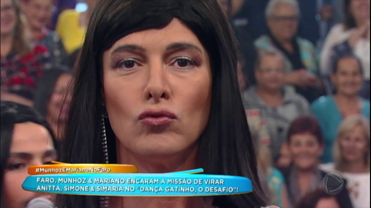 Dança Gatinho: Faro, Munhoz e Mariano se transformam em Anitta, Simone e Simaria