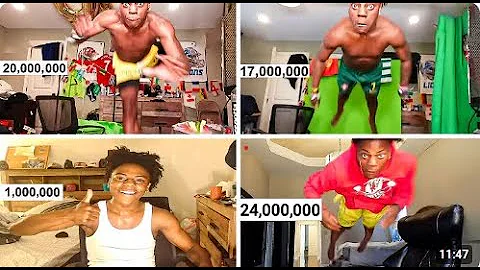 iShowSpeed's Journey from 0 to 24M Subscribers 😁👌