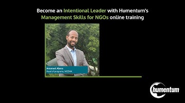 Become an intentional leader with Humentum