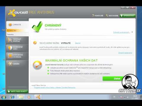 Video: Jak Zakázat Antivirový Program Avast