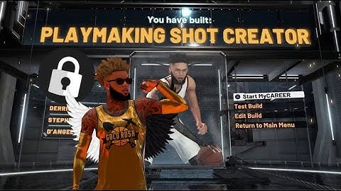 How make a Playmaking Shot Creator with Lock takeover in 2k21