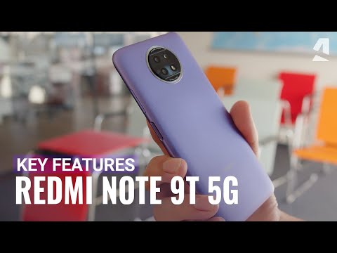 Xiaomi Redmi Note 9T top features