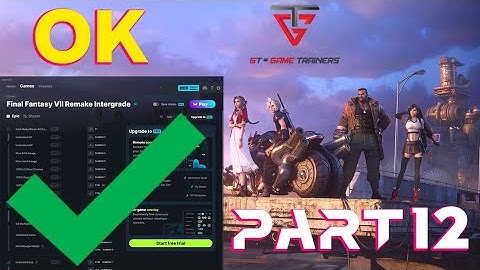 Final Fantasy VII Remake Intergrade gameplay part 12 - WeMod Trainer