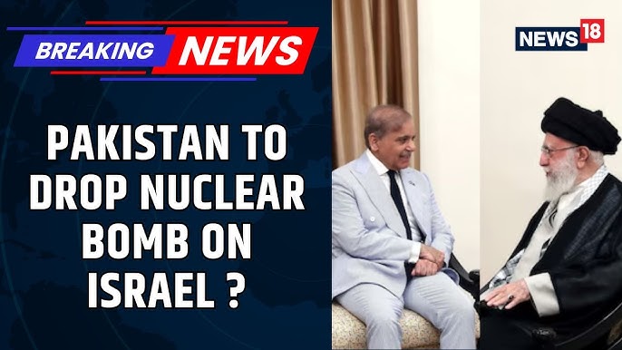 Pakistan To Drop Nuclear Bomb On Israel If It Nukes Tehran': Top Iranian Official | News18 - YouTube