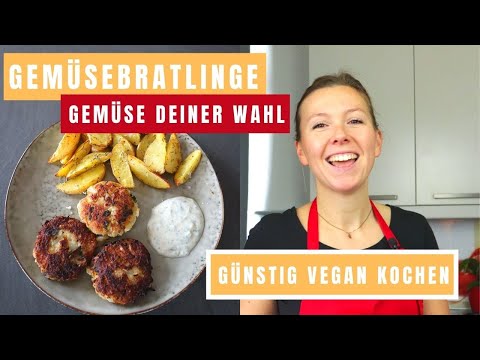 Schnell & einfach leckere Zucchinibratlinge mit Tzatziki kochen. || How to cook simple & easy Zucchi. 