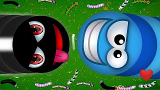 Worms Zone Slither.io Wormate.io 🐍 Saamp Wali Games | Danger Slow Motion Gameplay! 🔥#snakeRajagaming