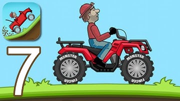 Hill Climb Racing - Gameplay Walkthrough Part 7 - Quad Bike - (iOS, Android)