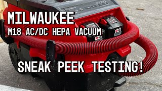 Milwaukee M18 AC/DC HEPA Vacuum | NEW!
Milwaukee M18 AC/DC HEPA Vacuum
We’ve been running the Milwaukee M18 AC/DC HEPA Vacuum for a few weeks now—right now, it’s living full-time on our Milwaukee M1 miter saw with the Bluetooth dongle handling on/off duty.
Today was our first blade change, and the dust bag? 💯 FULL of sawdust. This thing’s been working non-stop and hasn’t missed a beat.
The Milwaukee 0888-22HD M18 FUEL 9 Gallon Dual Battery Dust Extractor Kit brings:
✅ Automatic filter cleaning for sustained airflow
✅ Corded or cordless versatility
✅ VACLINK wireless activation from the tool or remote
✅ 125 CFM on battery, 175 CFM plugged in
✅ Dual HEPA filters—OSHA Table 1 compliant
✅ Up to 78 minutes run time with (2) M18 FORGE HD12.0 batteries
✅ PACKOUT compatibility + wet/dry cleanup capability
Solid performance, easy maintenance, and serious dust control.
@ milwaukeetool
#MilwaukeeTool #M18Fuel #JobsiteDustControl #WoodworkingTools #CarpentryLife #JobsiteSetup #ToolReview #DustExtractor #MilwaukeeM18 #HEPAVacuum #OSHACompliant #CarpentryTools #WorkshopSetup #ToolTalk #ConstructionTools #MiterSawSetup #ToolReviewTuesday
Join this channel to get access to perks:
https://www.youtube.com/channel/UCO1ZM4DsONdAWTQdX8o49QA/join Milwaukee M18 AC/DC HEPA Vacuum | NEW!